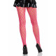 Детальний вигляд текстури сітчастих колготок Leg Avenue Eyelet Net Tights Neon Pink