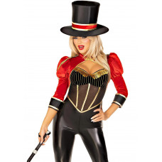 Костюм циркачки Leg Avenue Circus Ringmaster Diva Catsuit S — Keks-Hub