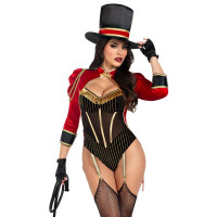 Костюм циркачки Leg Avenue Ravishing Ringmaster Bodysuit XS