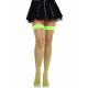 Упаковка панчох у сітку Leg Avenue Fence Net Thigh Highs Neon Green