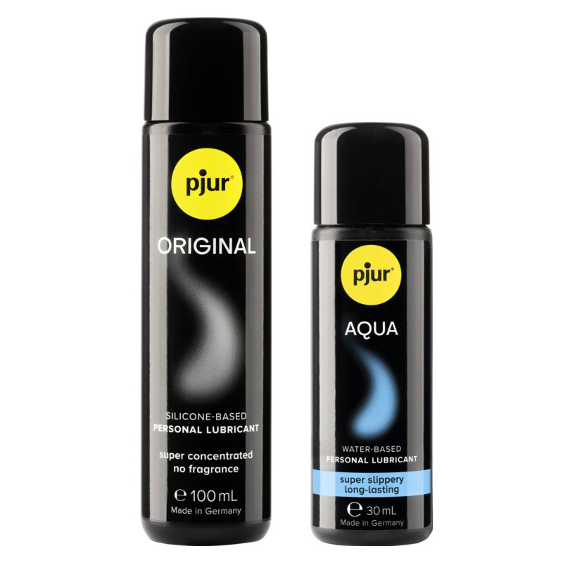 Флакон лубриканту Pjur Original 100 мл в наборі - деталі