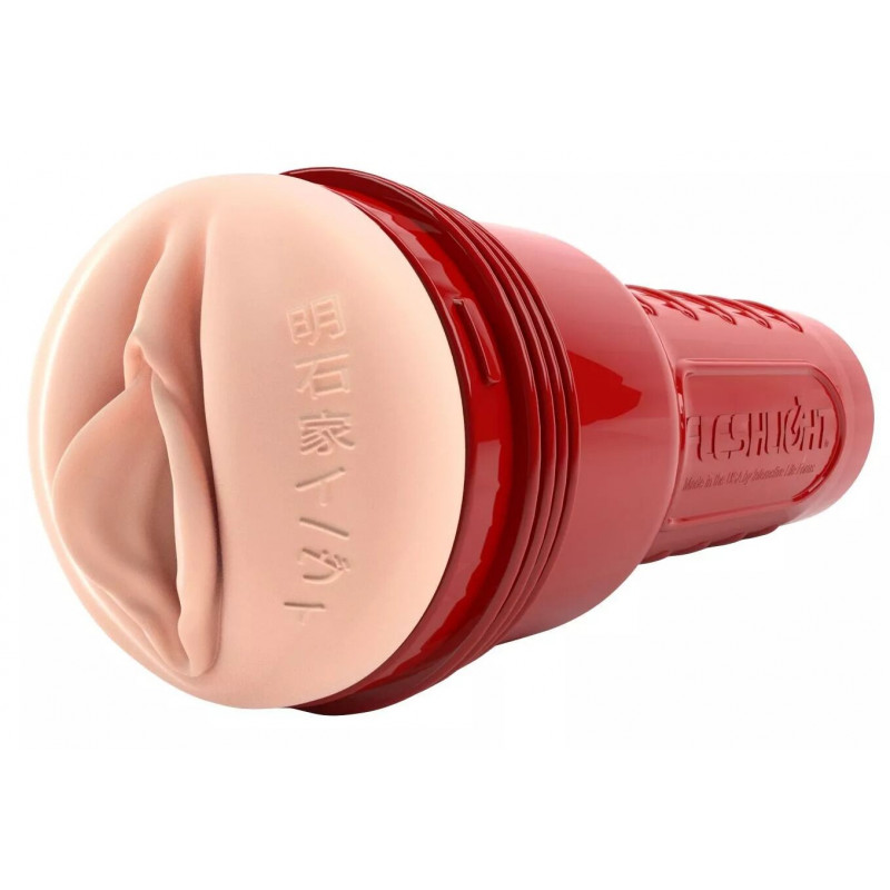 Мастурбатор Fleshlight Fantasy Evie Akashiya Sho Akuma, вигляд збоку, детальна текстура каналу
