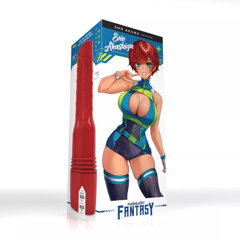 Макро текстура каналу мастурбатора Fleshlight Fantasy Evie Akashiya Sho Akuma, вигнутий