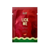 Пробник гелю для оральних пестощів INTT Lick Me Kissable Gel Watermelon 2 мл