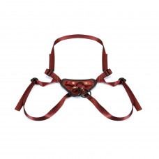 Трусики для страпона Liebe Seele Wine Red Strap-on Harness — Keks-Hub