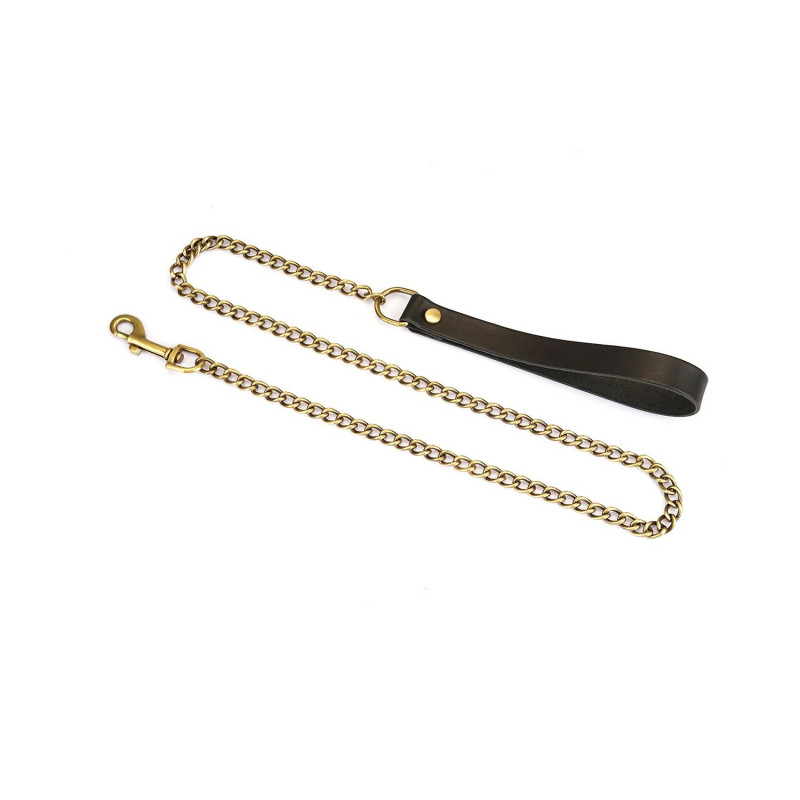 Текстура матеріалу нашийника Liebe Seele Samurai, натуральна шкіра