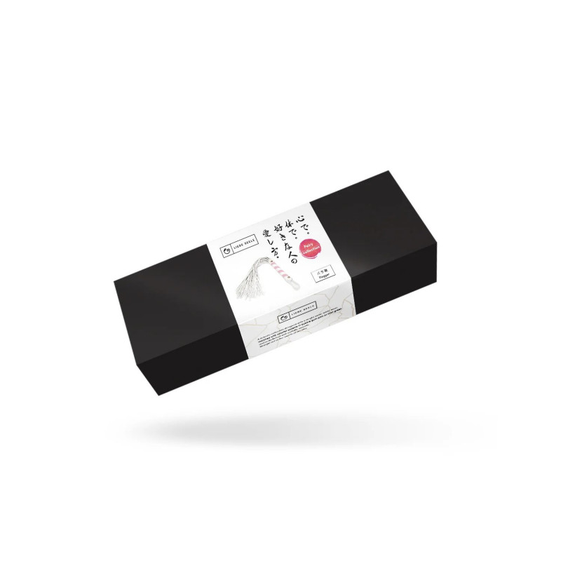 Флогер Liebe Seele White & Pink, вид збоку, витончена форма