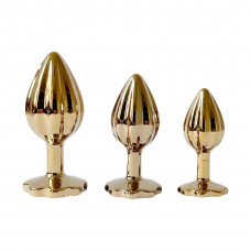 Набір анальних пробок LOCKINK YEAHWOW Nympho Butt Plug Set — Keks-Hub