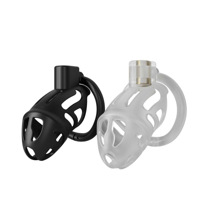 Загальний вигляд чорної клітки цнотливості LOCKINK SEVANDA Plastic