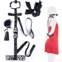 БДСМ-набір LOCKINK YEAHWOW Armbinder Restraint Set Чорний