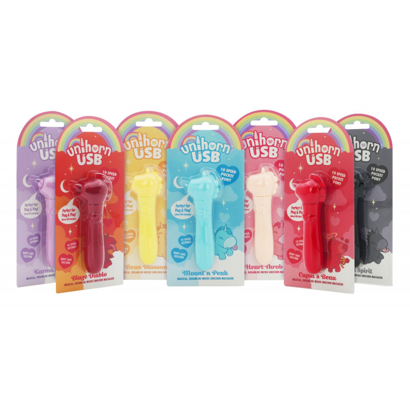 Демонстрація 10 режимів вібрації Unihorn Bean Blossom