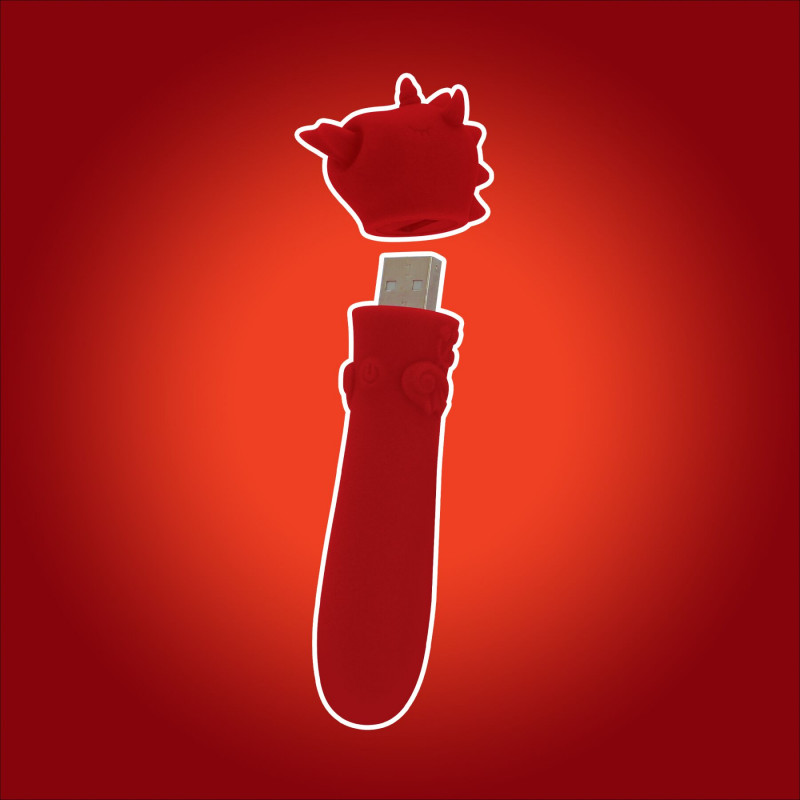 Віброкуля-єдиноріжка Unihorn Bullet Blaze Diablo: деталі дизайну