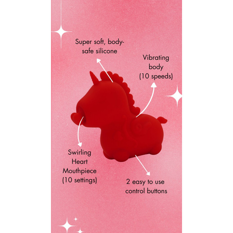 Порт зарядки вібратора Unihorn Cupids Beau, зручне підключення