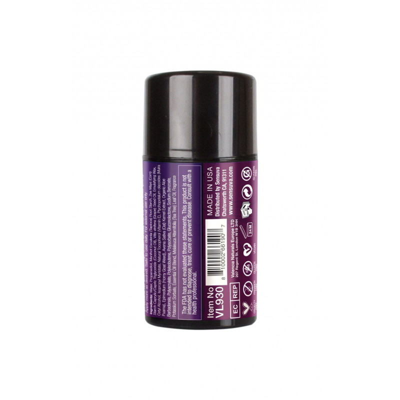 Упаковка крем-пудри для тіла Sensuva Sweet Secrets 50 мл, вид збоку