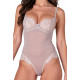 Боді Passion ZOVEL BODY light grey L - деталі крою, витончені шви