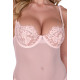 Боді Passion ZOVEL BODY light pink L - показ спини