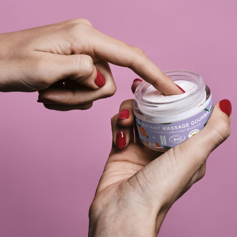 Розпилення аромату ванілі від масажної олії-лубриканту Goliate Couple Gourmand Vanille 50 мл