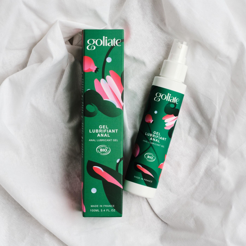 Анальний лубрикант Goliate Gel Lubrifiant Anal 100 мл, акцент на розслаблювальному ефекті