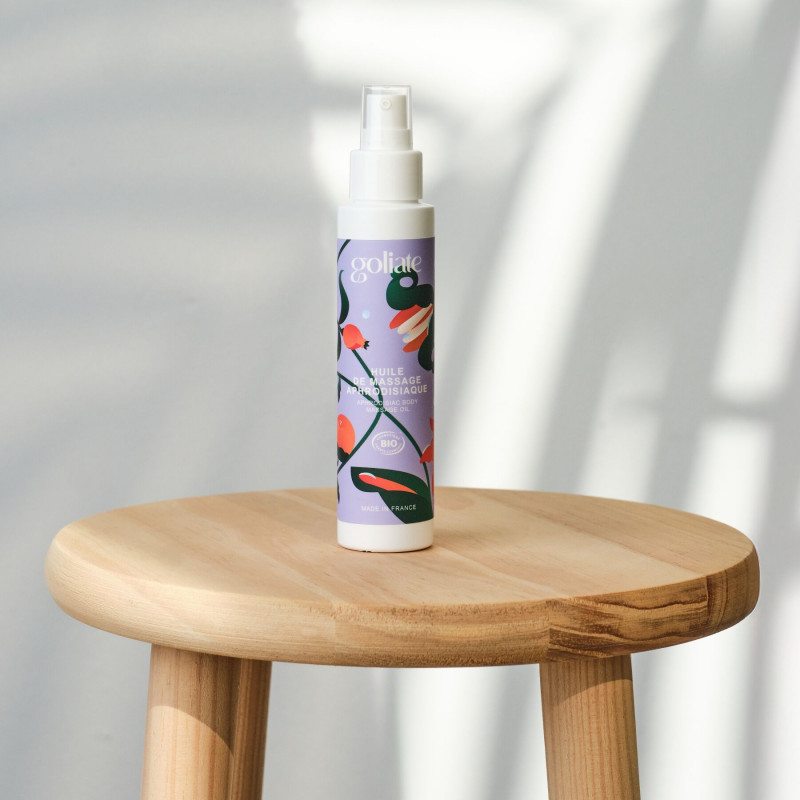 Детальний склад масажної олії Goliate Aphrodisiaque 100 мл, органічні компоненти