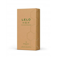 Презервативы LELO HEX Organic 12 шт, тонкие и суперпрочные