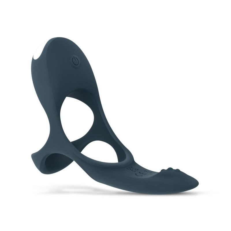 Ерекційне кільце Boners Triple Cockring - текстура матеріалу, м'який силікон для комфортного використання