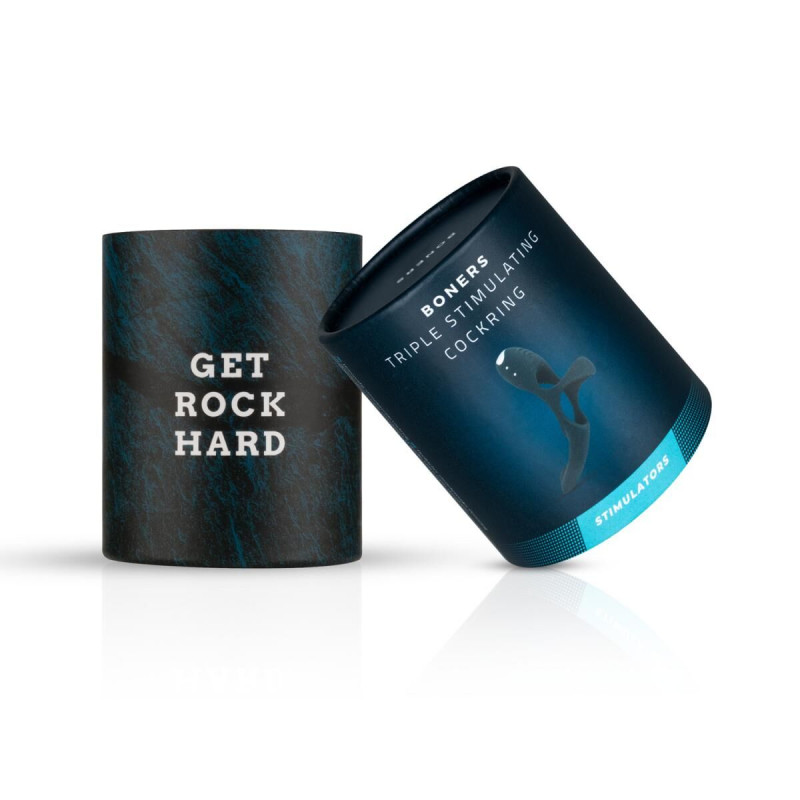 Ерекційне кільце Boners Triple Cockring - догляд, легке очищення та гігієнічність