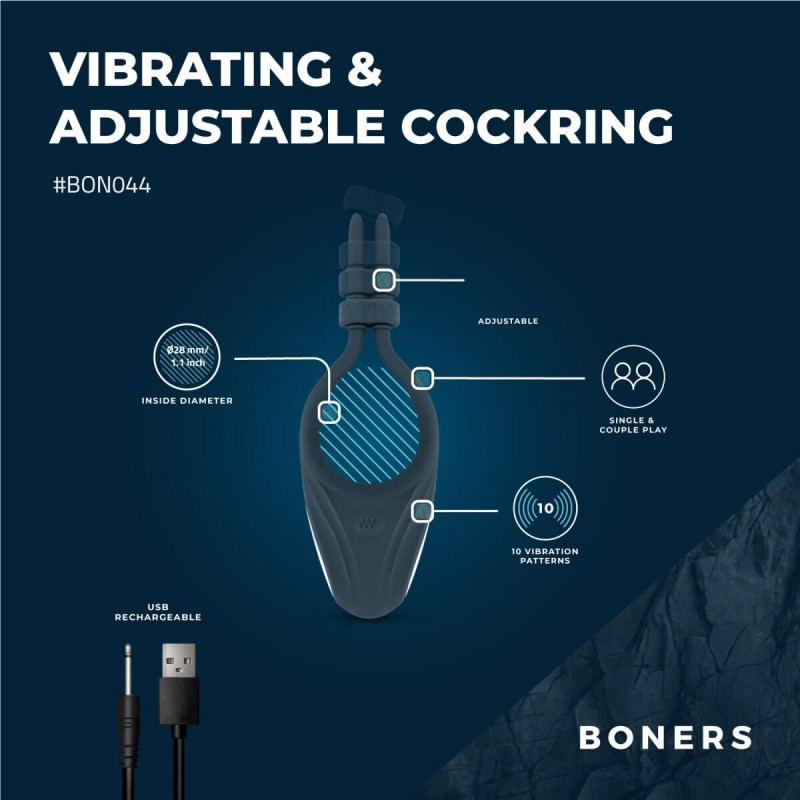 Ерекційне кільце Boners Adjustable - у дії (ілюстрація)