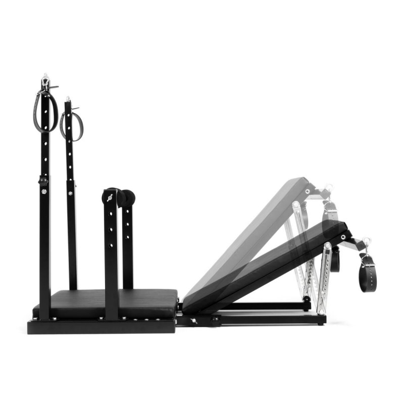 Крісло для бондажу Bedroom Fantasies Bondage Chair - вид збоку, вигнута форма, металева конструкція