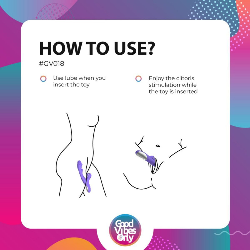 Вібратор-кролик Good Vibes Only Tess Rabbit G-Spot Стимулятор, подарунковий варіант, естетична упаковка