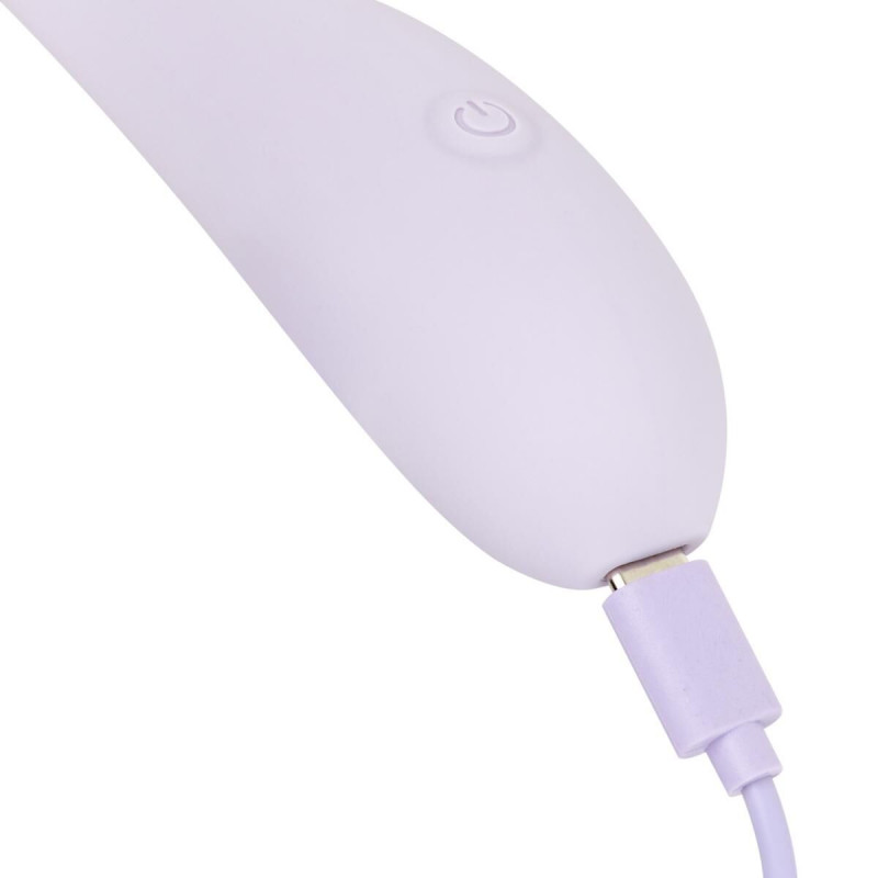 Вібратор Good Vibes Only SOFI G-Spot Soft Silicone Purple (SX3075) - гнучкість іграшки, вигин