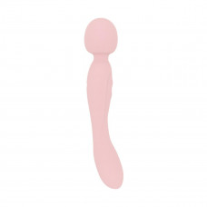 Вібромасажер Good Vibes Only SIMI Double-Sided Wand Vibrator М'який Силікон Рожевий