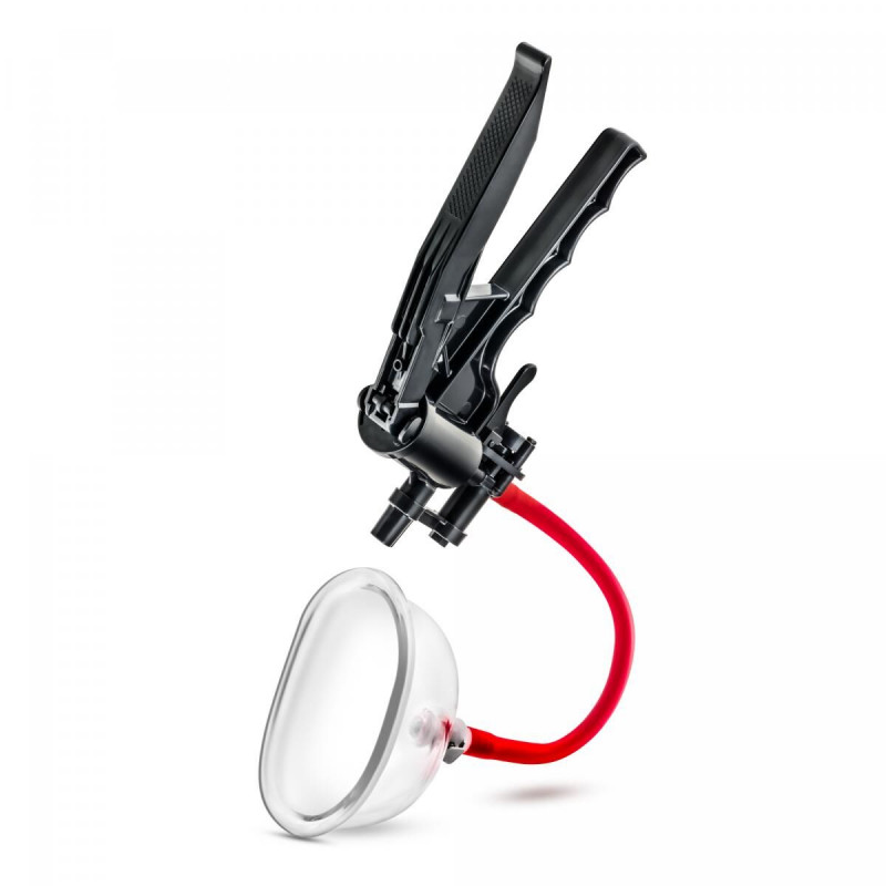 Детальний вигляд механічного важеля вакуумної помпи для вульви Blush Temptasia Advanced Pussy Pump