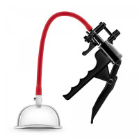 Вакуумная помпа для вульвы Blush Temptasia, механическая, рычажная