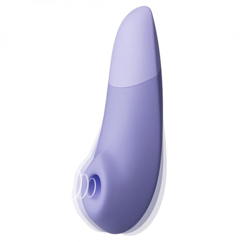 Womanizer Enhance Lilac, демонстрація роботи вакуумної технології