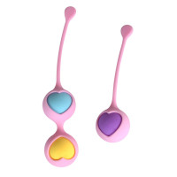 Вагінальні кульки Wooomy Love Pearls для тренування м'язів Кегеля