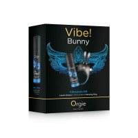 Набор Orgie Vibe Bunny: вибрирующий кролик, вибратор, кольцо для эрекции