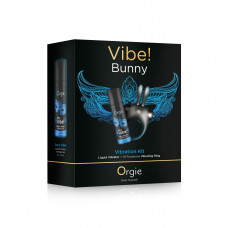 Набір Orgie Vibe Bunny: рідкий вібратор + ерекційне віброкільце Orgie — Keks-Hub