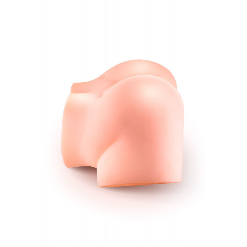 Мастурбатор Real Body Real Sophia: загальний вигляд, демонстрація двох каналів - вагінального та анального.