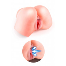 Мастурбатор Real Body Real Sophia, смоктальна вагіна та анус, з вібрацією і звуком — Keks-Hub