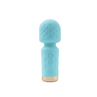Вібромасажер BMS M’Lady Mini Vibrating Wand Teal