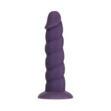 Фалоімітатор ADDICTION Fantasy by Addiction Unicorn Dildo 7” Purple з віброкулею