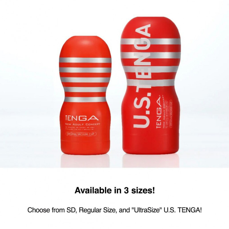 Мастурбатор Tenga SD Original Vacuum Cup Gentle - повний комплект, інструкція та аксесуари