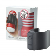 Вібронасадка Tenga CUP VIBRATOR, 7 режимів, 1 мастурбатор — Keks-Hub