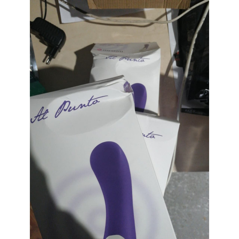 Вібратор Mystim Al Punto Purple (SX3185-R) - детальний вигляд збоку