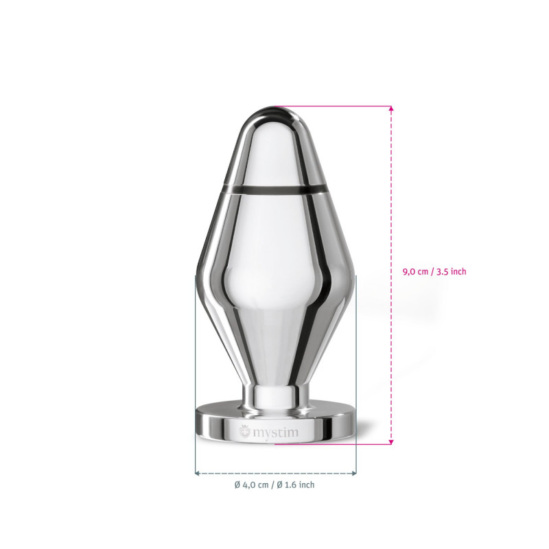 Упаковка анальної пробки Mystim Little John, сучасний дизайн