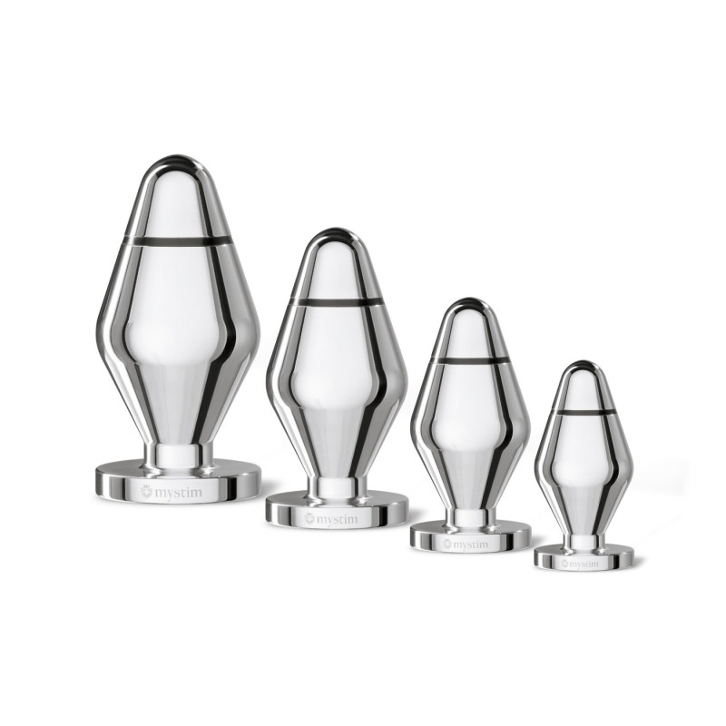 Анальна пробка Mystim Little John, деталі кріплення для електростимулятора