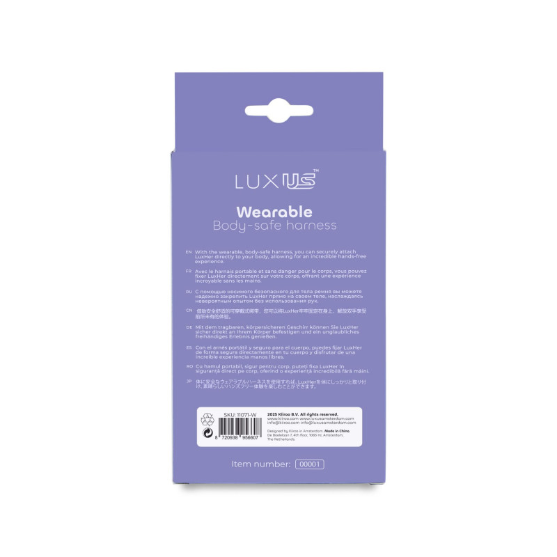 Текстура матеріалу ременя Kiiroo Luxus Harness