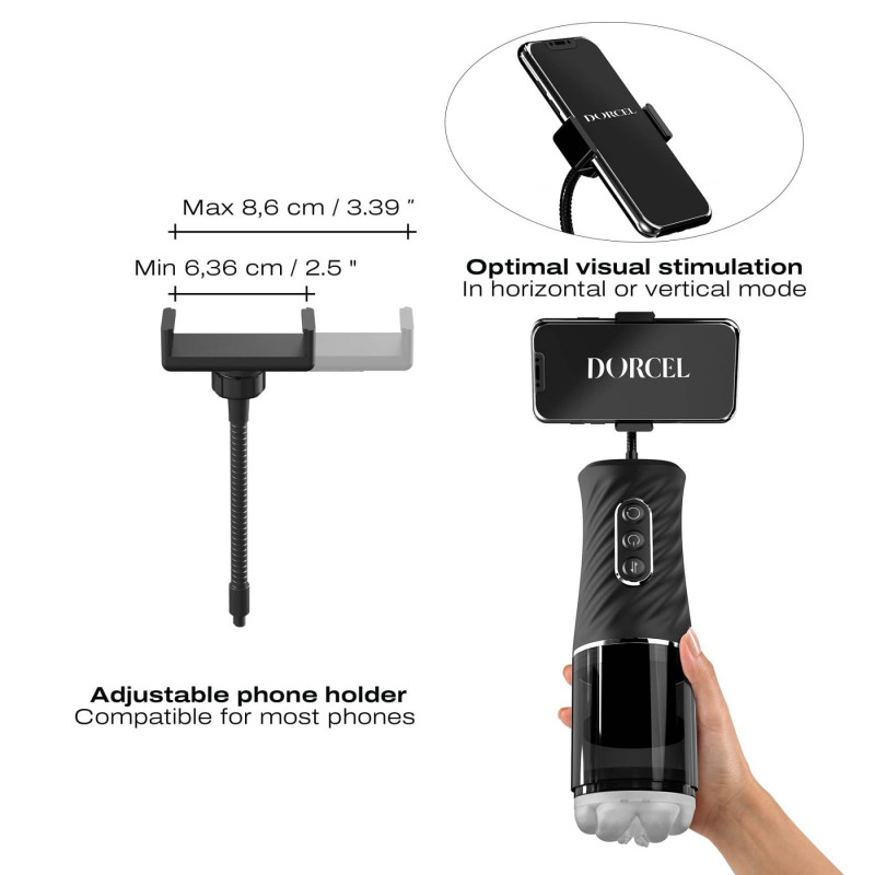 Dorcel THRUST BLOW PRO: Автоматичний мастурбатор, деталі конструкції, ергономічність