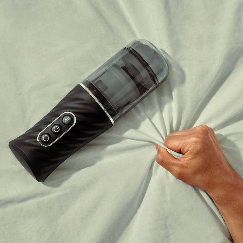 Dorcel THRUST BLOW PRO: Автоматичний мастурбатор, демонстрація роботи, деталі механізму