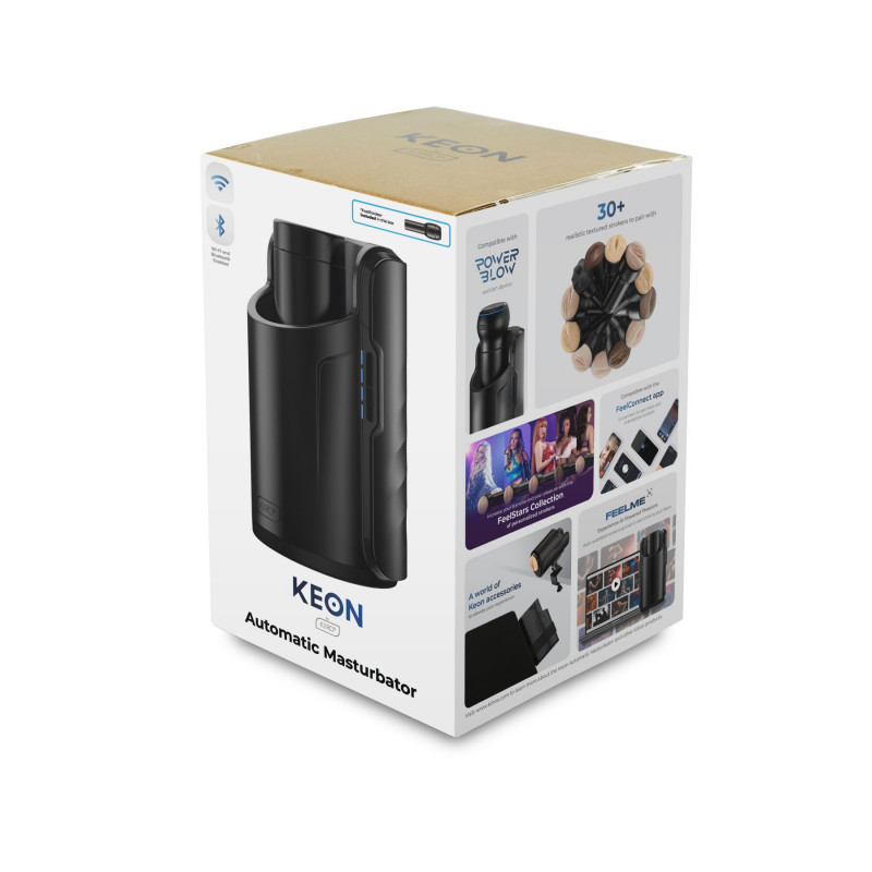 Kiiroo Keon Wi-Fi Combo Set, вигляд зверху, елементи керування